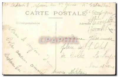Palavas-les-Flots (Hérault) — As Joutes — Fototipia A. Bardou Montpellier — Verso