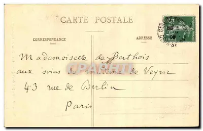 Thonars pitoresco — Hotel do Presidente Tyndo — Dando-Berry, Loudun — Verso