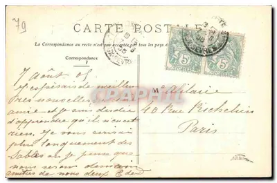 Thouars — Widok ogólny — Dando-Berry, Loudun N°358 — Rewers