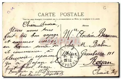 Thouars - Kościół Świętego Medarda — Dando-Berry, Loudun. 252 — Rewers