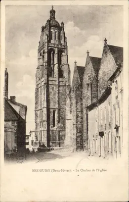 Bressuire (Deux-Sèvres) - O Sintral da Igreja — J. Baudouin, ABAC, França