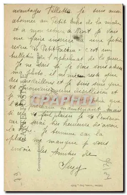 Kasteel van de Ouches — Gemeente SAINT-GÉNARD — 5 kilometer van Melle — Uitgever: Editions Moreau, Melle — Achterkant