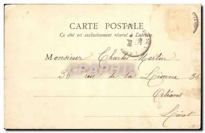 Thouars — Wschodnie wejście — Porte Maillot — B. F. PARIS — Rewers