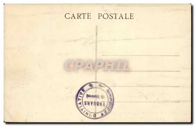 Thouars (Deux-Sèvres) — O Castelo dos Duques de La Trémouille visto sob o Ponte Nova — Livraria L. Guillon, editor — Verso