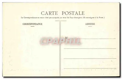 Thouars — Zamek, zbudowany na rozkaz Marie de La Tour d'Auvergne, żony Henri-Charlesa de La Trémoïlle w 1635 roku, dziś od 1871 roku Dom Siły — Fot. Picault - Lib. Vve Delabarre — Rewers