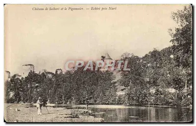 Castelo de Salhart e o Pombal — Échiré perto de Niort