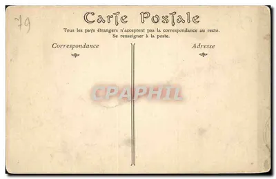 Castelo de Salbart e o Pombal — Ecbiré perto de Niort — Verso
