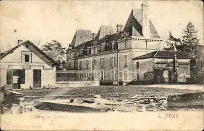 Castelo da Abadia — L'Absie — Coleção Forestier