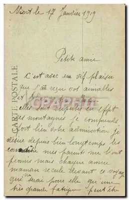 Niort — Liceum Dziewcząt — Zbiór Max Ménard, n°137 — Rewers