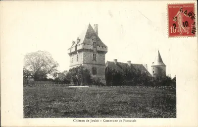 Castelo de Jouhé — Comuna de Pioussais — Editor não identificado