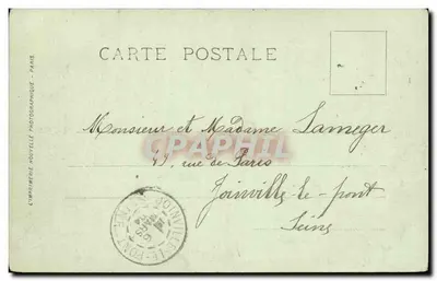 Niort — Les Halles et le Donjon — LL — Rewers