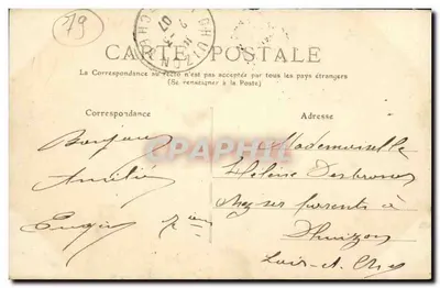 Niort - 7. Husarze - Le Pansage — Rewers