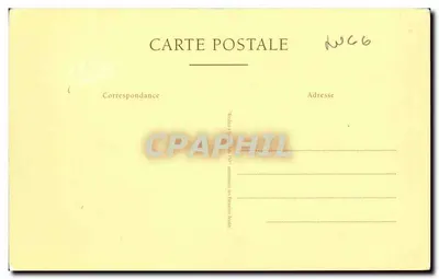 Niort — Widok na katedrę św. Etienne z wieży — Wydawca A. L. H. — Rewers