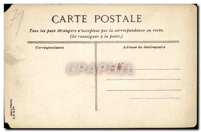Vista dos Deux-Sèvres — Ponte romana em Airvault — série 12 — Verso