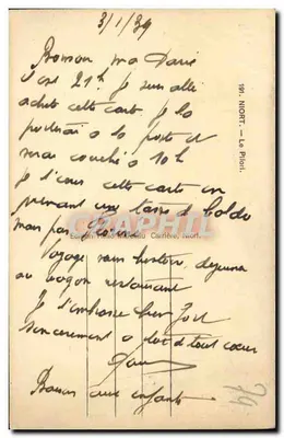 Urząd miasta Niort — wydawca Flor, n° 191 — Rewers