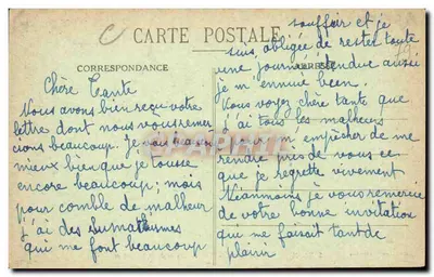 Saint-Maixent — Wnętrze kościoła — Krypta św. Maixenta i św. Legera — Zbiór E. Blanchon — Rewers