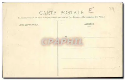St-MAIXENT - Kwatera Canclaux — Zbiór E. Blanchon — Rewers
