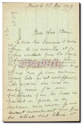 W okolicach SAINT-MAIXENT — Dolina Puits d'Enfer — Wydawca nieznany, numer serii nie widoczny — Rewers