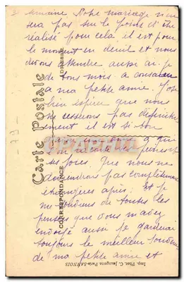 St-MARTIN — L'Ilôt — Collezione M. Aubert, Niort — Verso