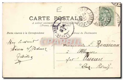 Saint-Maixent — Widok ogólny — Mlle Dupuy, wyd., 33 ul. Châlons, St-Maixent — Rewers