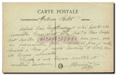 Zamek Beauvais w Orbé (Strona północna) — Thouars (D.-S.) — Dahdo-Berry — Rewers