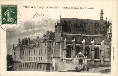 Thouars (D.-S.) - A Capela e o Castelo dos Duques de La Trémoille — A. Ganne, editor