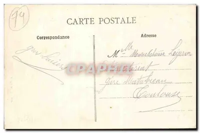 Thouars (D.-S.) - A Capela e o Castelo dos Duques de La Trémoille — A. Ganne, editor — Verso