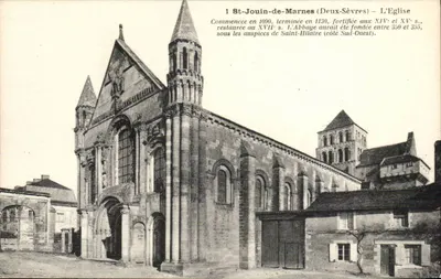 St-Jouin-de-Marnes (Deux-Sèvres) — A Igreja — Editor não identificado, n° de série 1