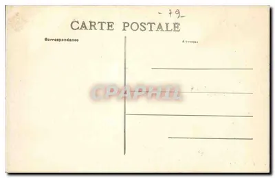 Thorigny — Les Vallières — A Jacques 1er — Ed. Marchal — Verso