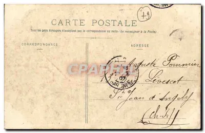 Niort - Sèvre i Zamek — Wydawnictwo Galerii Pariskich, Niort, nr 31 — Rewers