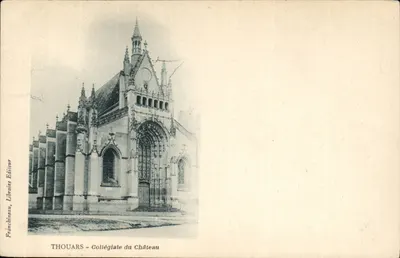 Thouars - Colegiata do Castelo — Franchineau, Livreiro Editor