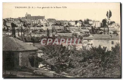 Thouars (D.S.) - Vista geral da Basse-Ville