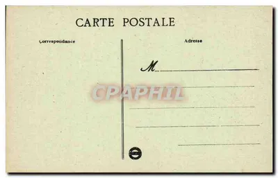 Thouars (D.S.) - Hotel do Presidente-Tyndo - Escola de Meninas — A. Ganne, editor — Verso