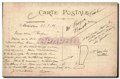 Saint-Maixent — Le Puy d'Enfert — J. Gaudin, wyd. nr 46 — Rewers
