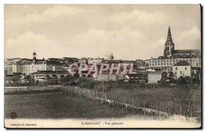 St-MAIXENT - Vista geral — Coleção E. Blanchon