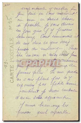 Niort — Schody Brèche — Kolekcja Max Ménard, nr 205 — Rewers