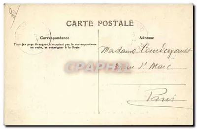 Parthenay, Castelo das Loges (Oeste) — Deux-Sèvres — 82 (bis) — Cliché e coleção Cordier — Verso