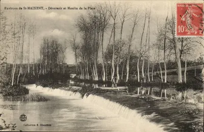 Environs de St-MAIXENT — Déversoir et Moulin de la Place — Collection & Blanchon