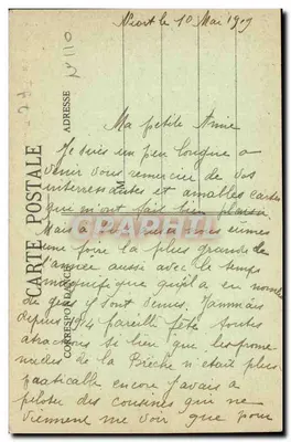 Environs de St-MAIXENT — Déversoir et Moulin de la Place — Collection & Blanchon — Verso