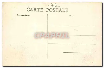 Thorigny Stara pocztówka Les Vallieres a Jacques 1er — Rewers