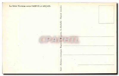 Sèvre Niortaise między Damvix a Arçais — Ramuntcho — Rewers
