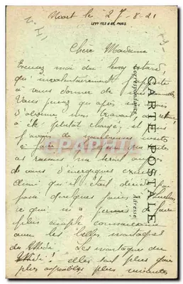 Niort — Stary Most św. Andrzej — LL — Rewers