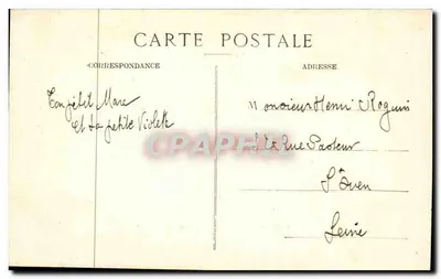 D.-B. Thouars (D.-S.) — Hotel Prezydenta Hyndo, zbudowany w XV wieku, obecnie Szkoła Podstawowa dla Dziewczynek — Dundo-Herry - 843 — Rewers
