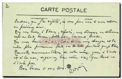 Port-Vendres (P.-O) — Píer do Velho Porto — Editor: F. Ab. Perpignan, n°6 — Verso