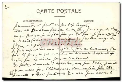 Toulouse - Faculteit Geneeskunde en Farmacie en Kerk van Sint-Exupère — Fototypie Labouche Frères Toulouse, n° 140 bis — Achterkant
