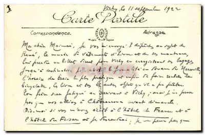 Royat — A Igreja de La Virille — LL — Verso