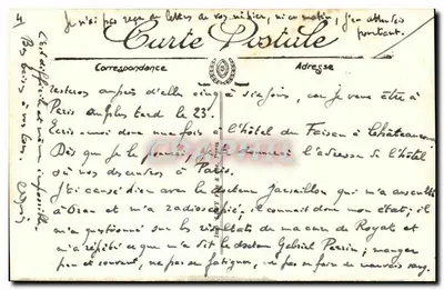 L'Auvergne — El Castillo de Tournoël — LL. — N° 98 — Reverso