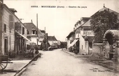 Mouchard (Jura) — Centro do país — Edit. Mitaine a Dôle