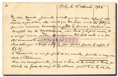 Vichy - Chalet do Imperador — Ideal, n° 402 — Verso