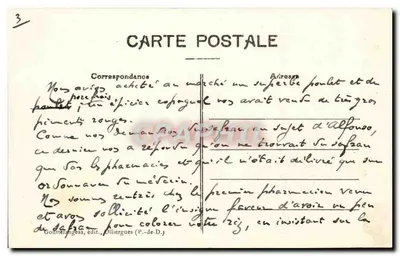 Thiers — Gorges de la Durolle, panorama na Creux-da-l'Enfer — wydawca Gouintheanges, Dilliergues (P.-de-D.) — Rewers